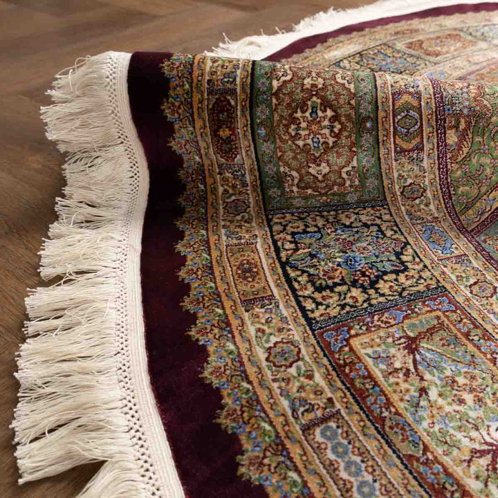 שטיח קום משי 13 צבעוני | QOM