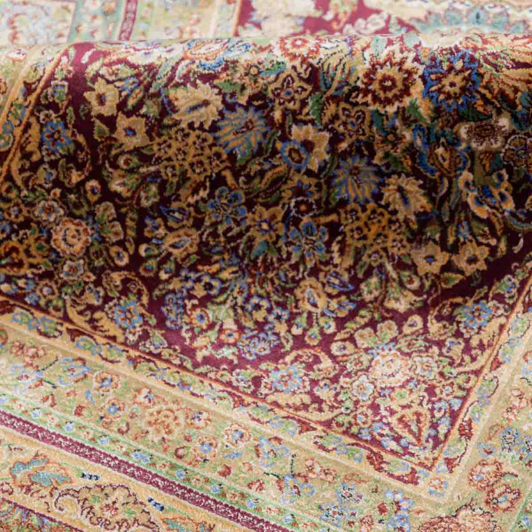 שטיח קום משי 13 צבעוני | QOM