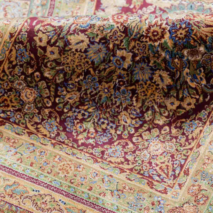 שטיח קום משי 13 צבעוני | QOM