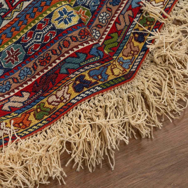שטיח סומק פרסי 00 צבעוני 343*250 | Persian Sumak