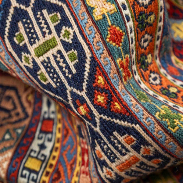 שטיח סומק פרסי 00 צבעוני 343*250 | Persian Sumak