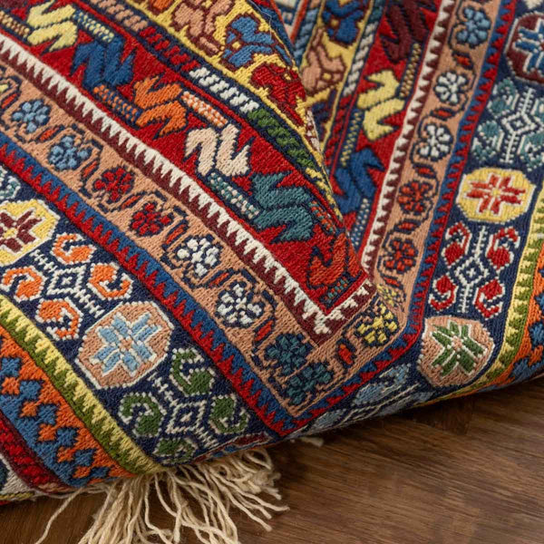 שטיח סומק פרסי 00 צבעוני 343*250 | Persian Sumak
