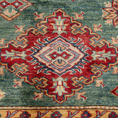 שטיח סופר קזאק 00 ירוק  297*202 | Super Kazak