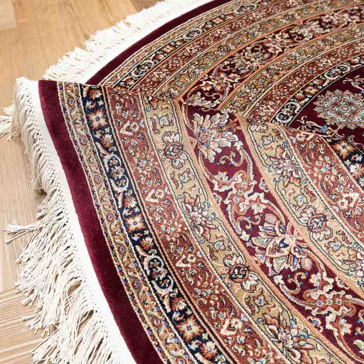 שטיח קום משי 15 אדום | QOM