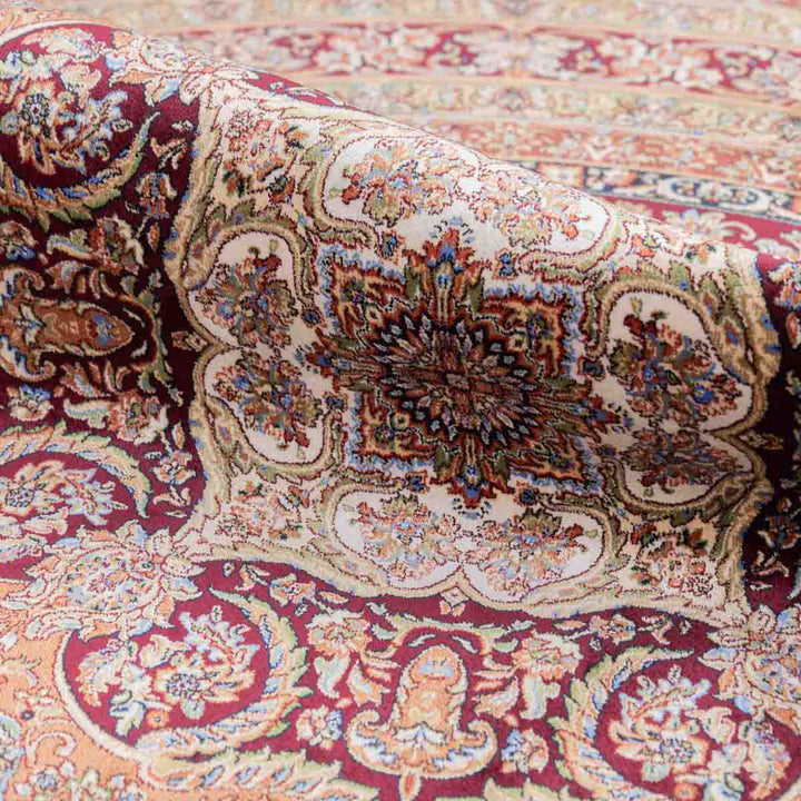 שטיח קום משי 15 אדום | QOM