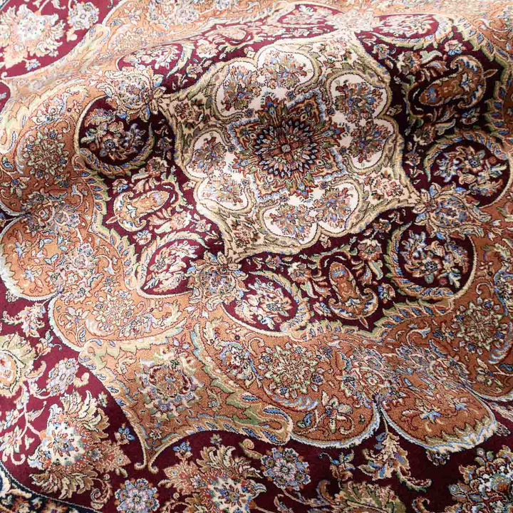 שטיח קום משי 15 אדום | QOM