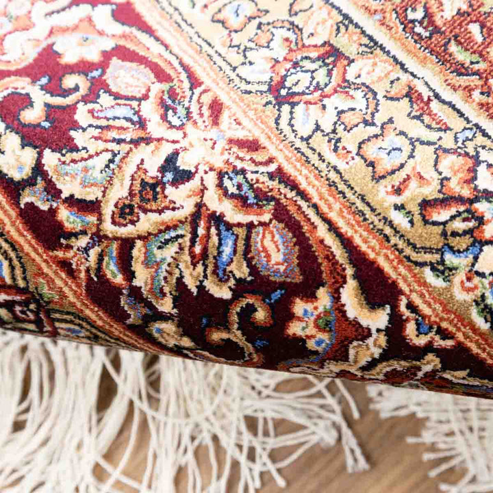 שטיח קום משי 15 אדום | QOM