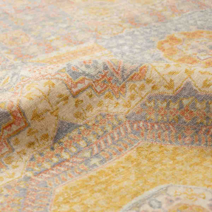 שטיח ממלוק 00 אפור\ורוד עתיק 294*199 | Mamluk