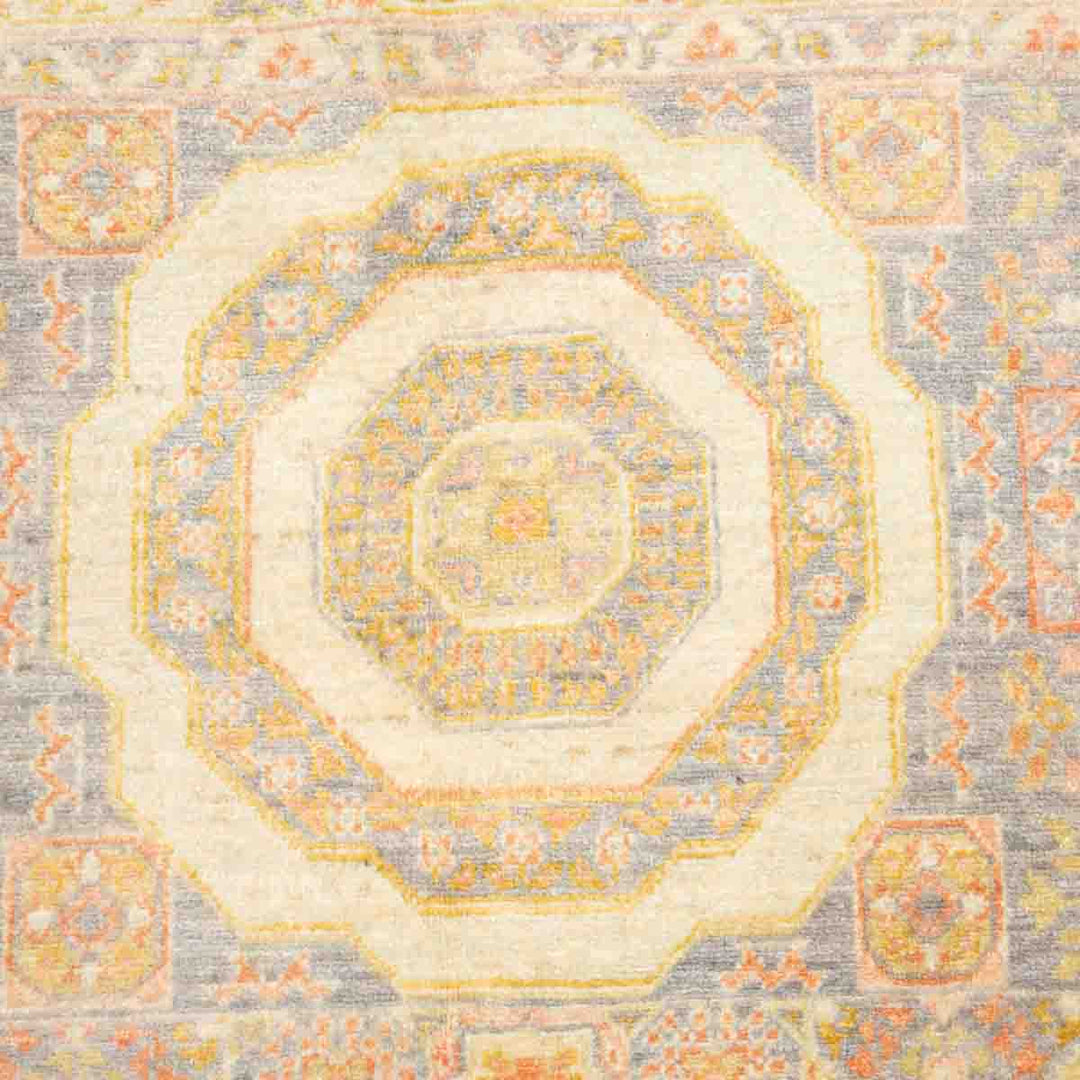 שטיח ממלוק 00 אפור\ורוד עתיק 294*199 | Mamluk