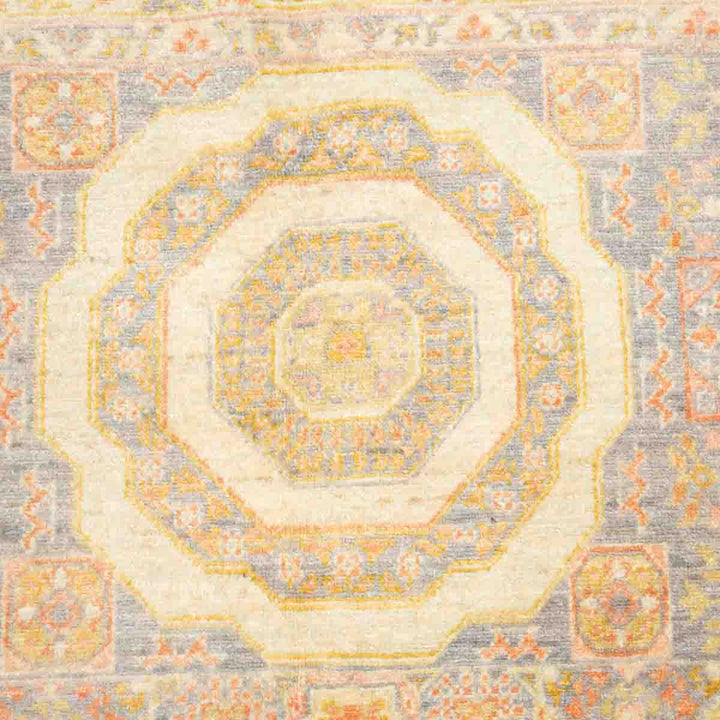 שטיח ממלוק 00 אפור\ורוד עתיק 294*199 | Mamluk