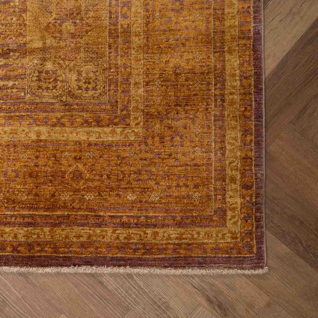 שטיח ממלוק 00 חום עתיק 299*207 | Mamluk