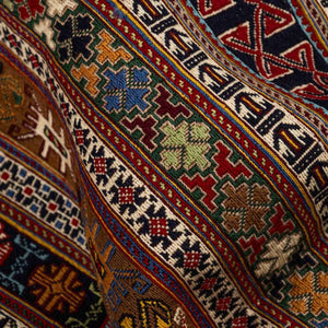 שטיח סומק פרסי 00 צבעוני 204*141 | Persian Sumak