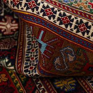 שטיח סומק פרסי 00 צבעוני 204*141 | Persian Sumak