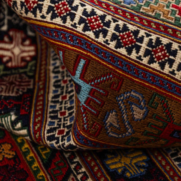 שטיח סומק פרסי 00 צבעוני 204*141 | Persian Sumak
