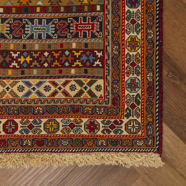 שטיח סומק פרסי 00 צבעוני 241*74 | Persian Sumak