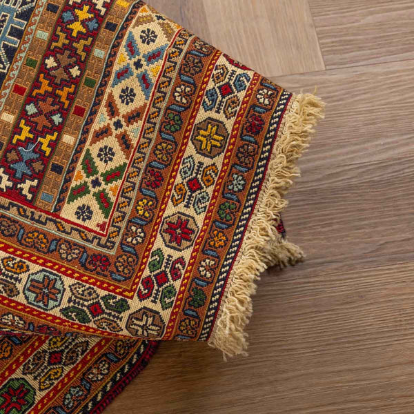 שטיח סומק פרסי 00 צבעוני 241*74 | Persian Sumak