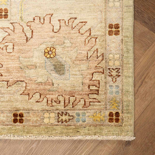 שטיח אושק 00 ירקרק 341*248 | Oushak