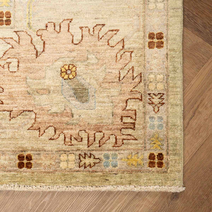 שטיח אושק 00 ירקרק 341*248 | Oushak