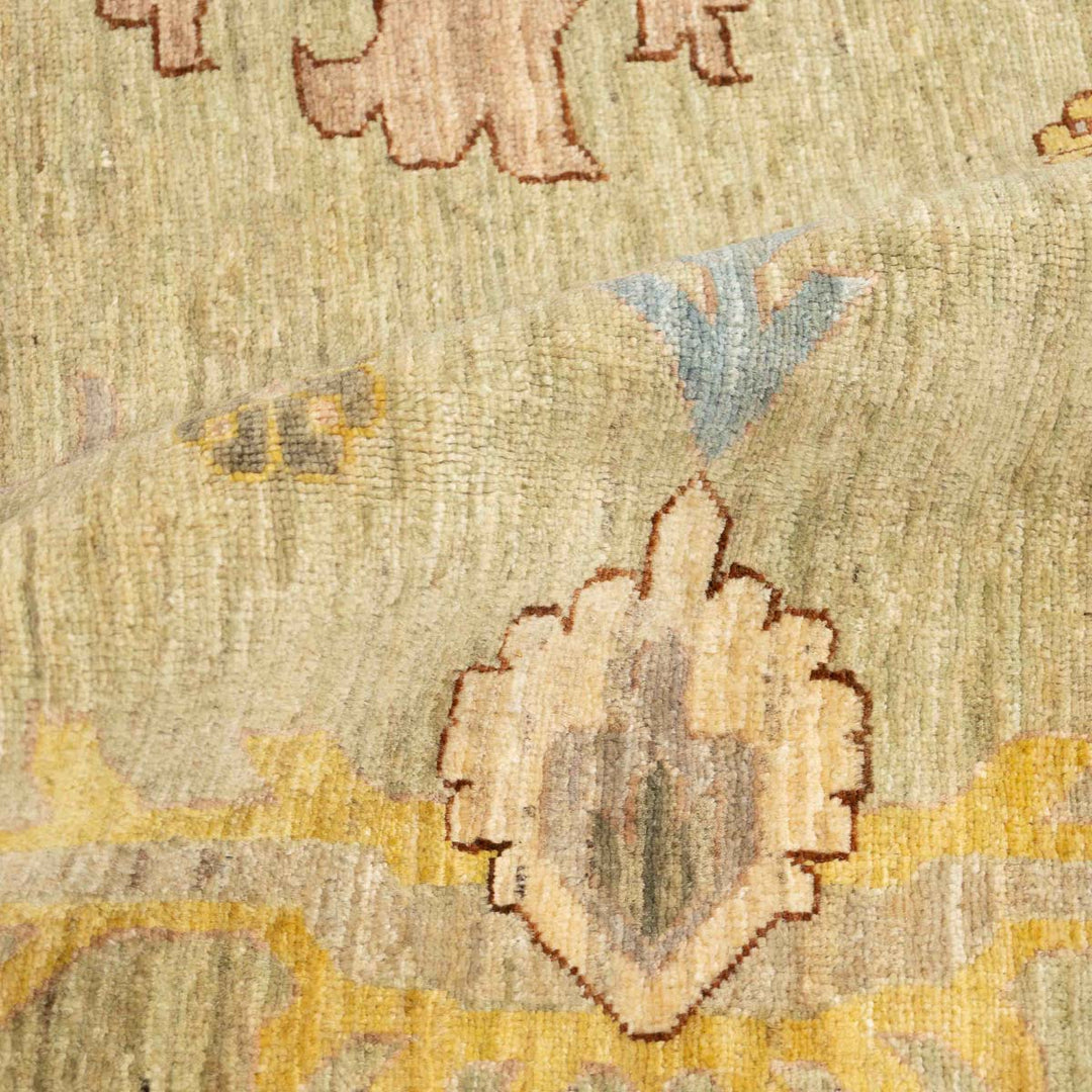 שטיח אושק 00 ירקרק 341*248 | Oushak