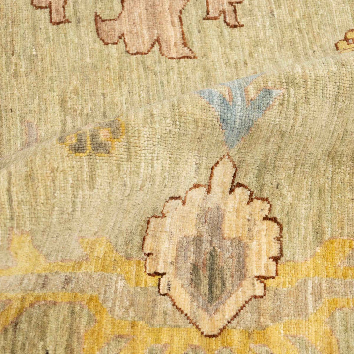 שטיח אושק 00 ירקרק 341*248 | Oushak