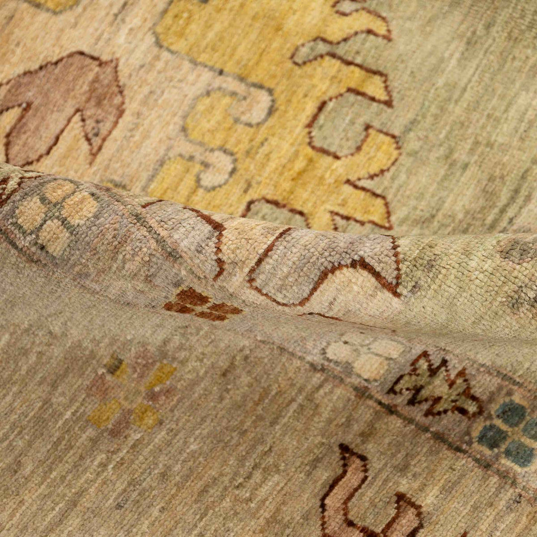 שטיח אושק 00 ירקרק 341*248 | Oushak