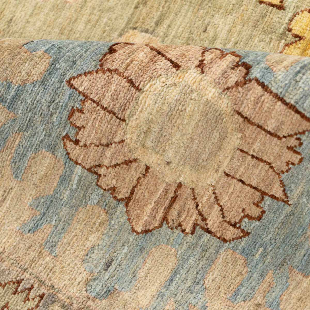 שטיח אושק 00 ירקרק 341*248 | Oushak