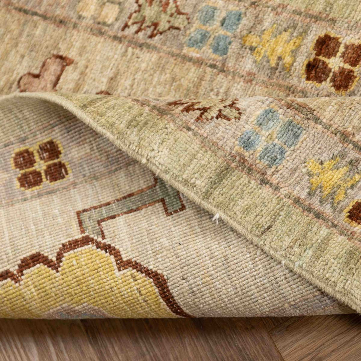 שטיח אושק 00 ירקרק 341*248 | Oushak