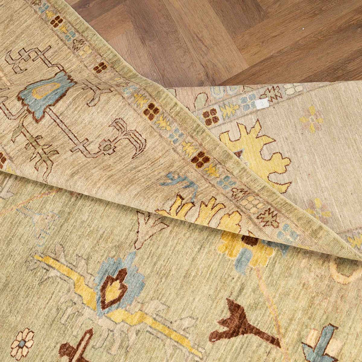 שטיח אושק 00 ירקרק 341*248 | Oushak