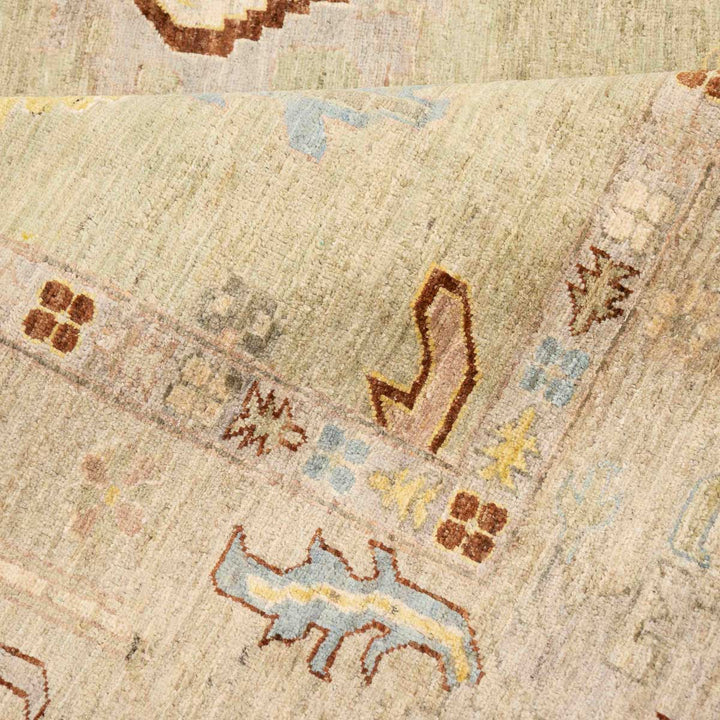 שטיח אושק 00 ירקרק 341*248 | Oushak