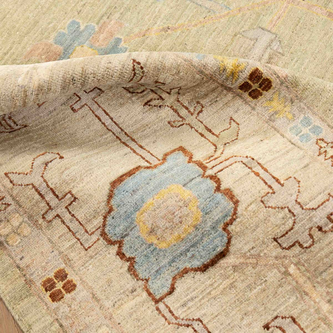 שטיח אושק 00 ירקרק 341*248 | Oushak