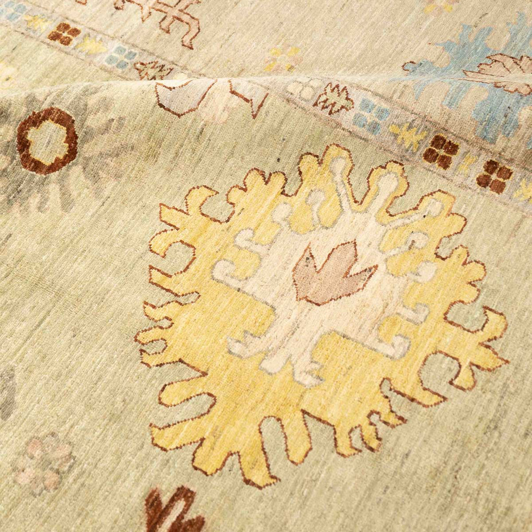 שטיח אושק 00 ירקרק 341*248 | Oushak