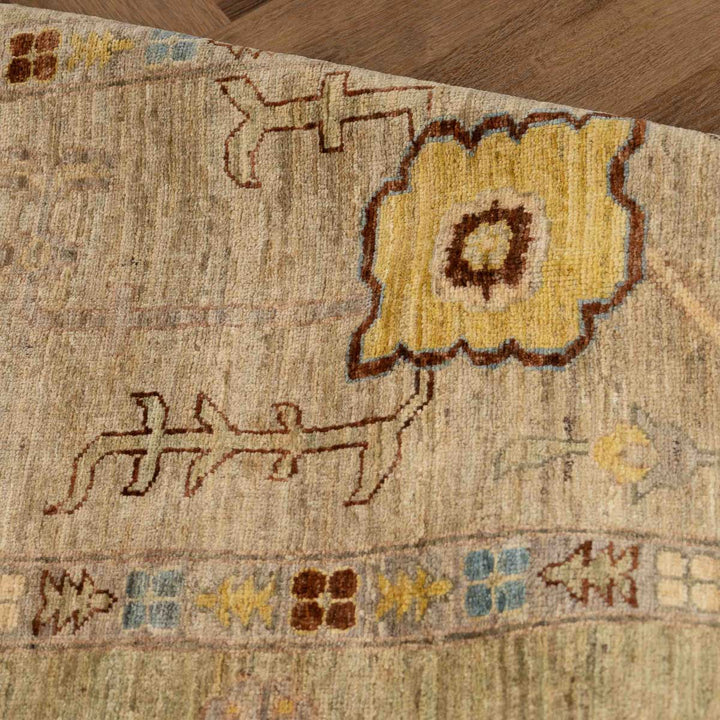 שטיח אושק 00 ירקרק 341*248 | Oushak