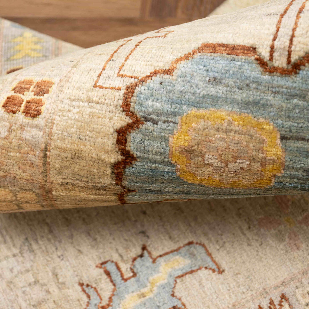 שטיח אושק 00 ירקרק 341*248 | Oushak