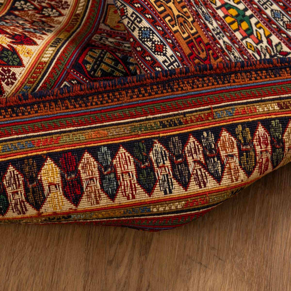 שטיח סומק פרסי 00 צבעוני 248*67 | Persian Sumak