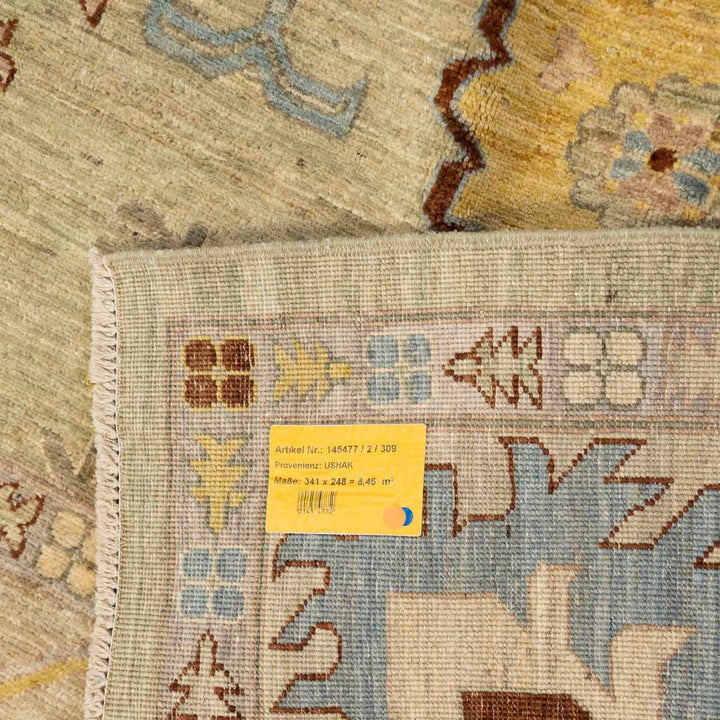 שטיח אושק 00 ירקרק 341*248 | Oushak