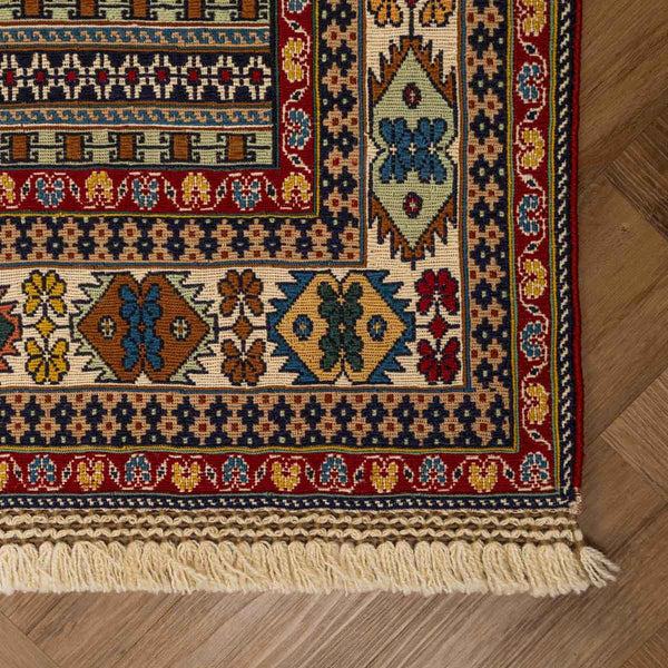 שטיח סומק פרסי 00 צבעוני 215*137 | Persian Sumak