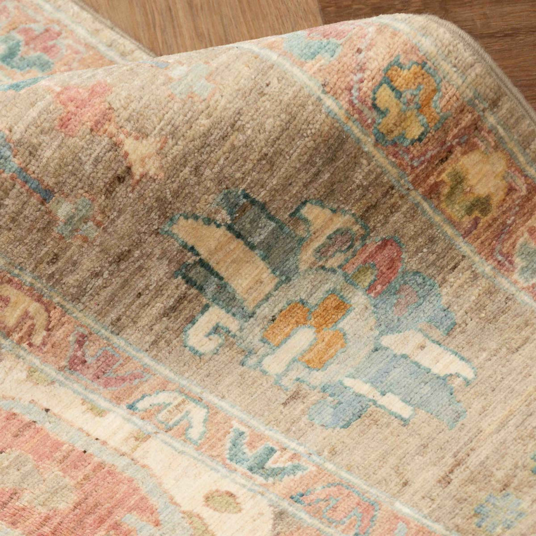 שטיח אושק 00 אפור פסטל 301*204 | Oushak