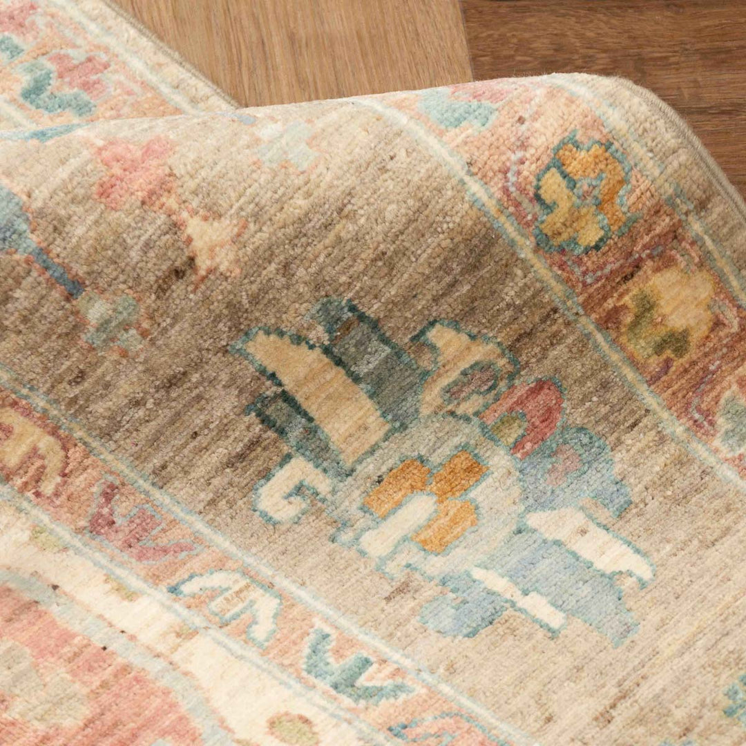 שטיח אושק 00 אפור פסטל 301*204 | Oushak