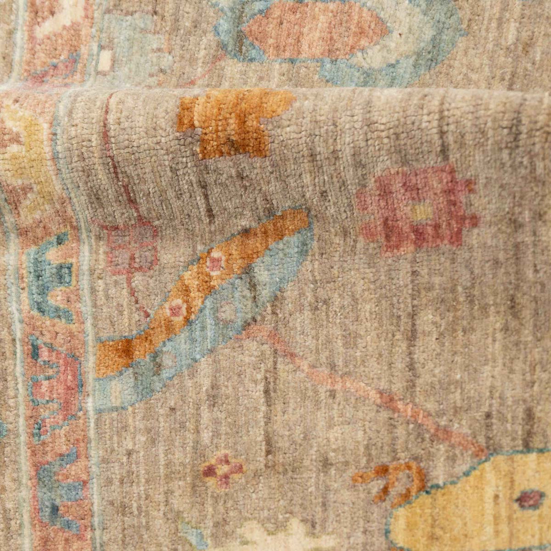 שטיח אושק 00 אפור פסטל 301*204 | Oushak