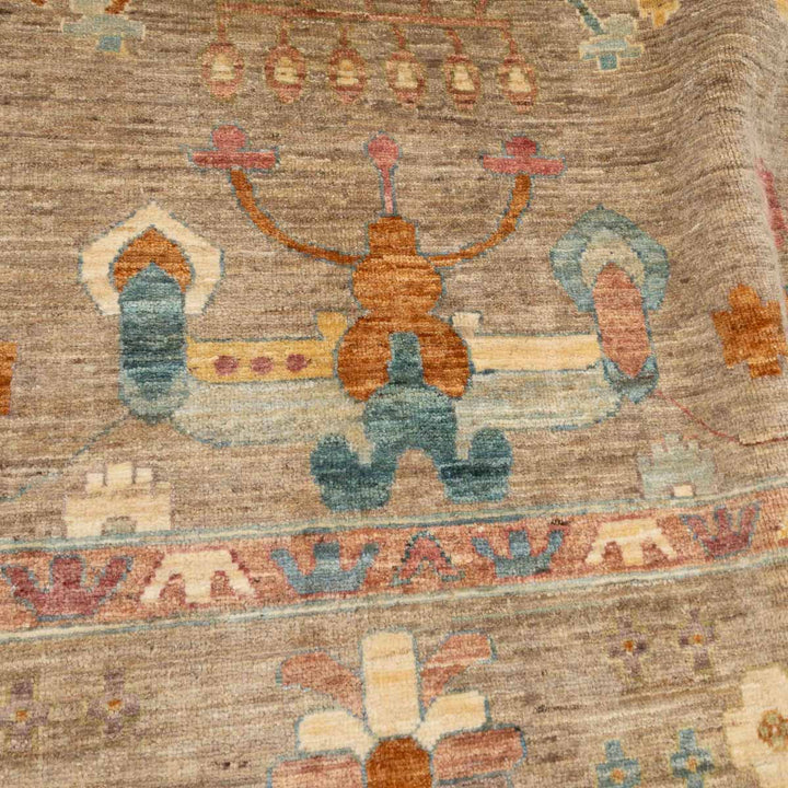 שטיח אושק 00 אפור פסטל 301*204 | Oushak