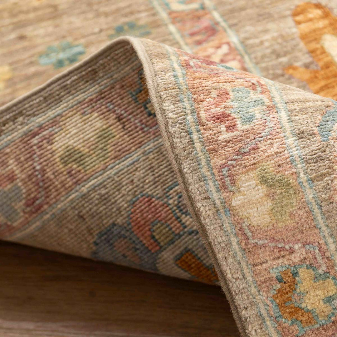 שטיח אושק 00 אפור פסטל 301*204 | Oushak