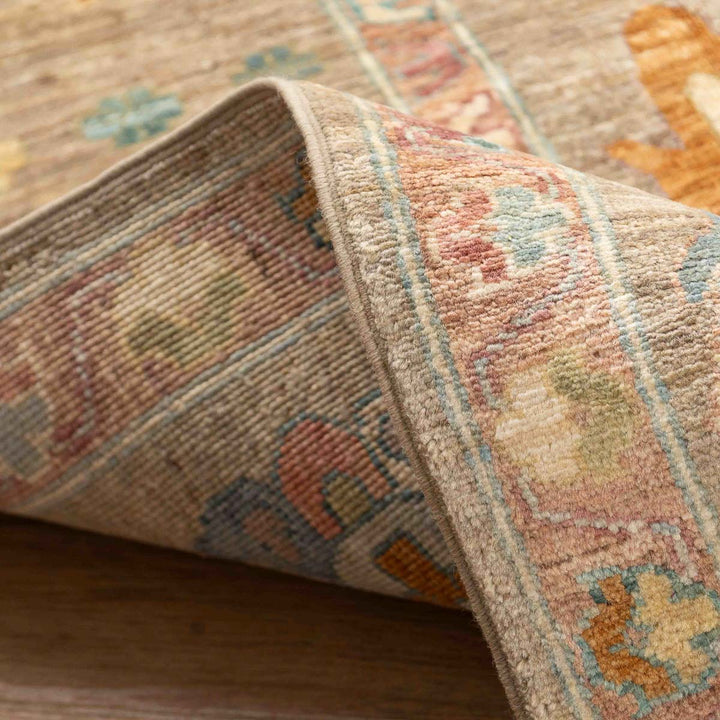 שטיח אושק 00 אפור פסטל 301*204 | Oushak