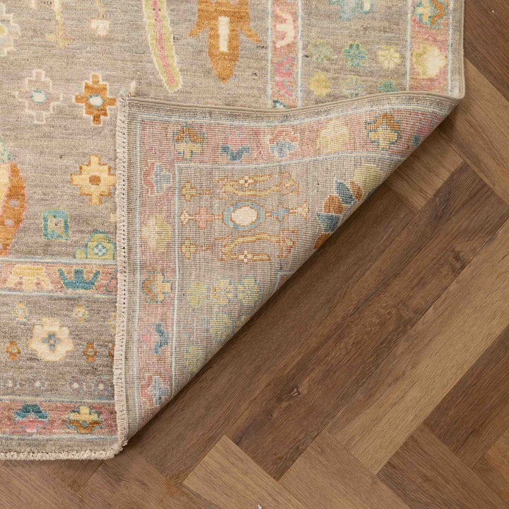 שטיח אושק 00 אפור פסטל 243*176 | Oushak