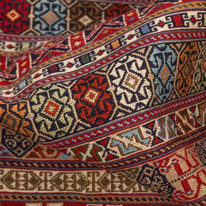 שטיח סומק פרסי 00 צבעוני 204*150 | Persian Sumak