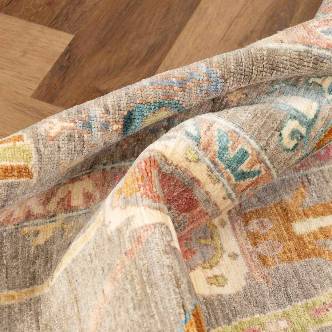 שטיח אושק 00 אפור פסטל 243*176 | Oushak