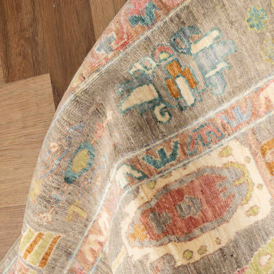 שטיח אושק 00 אפור פסטל 243*176 | Oushak