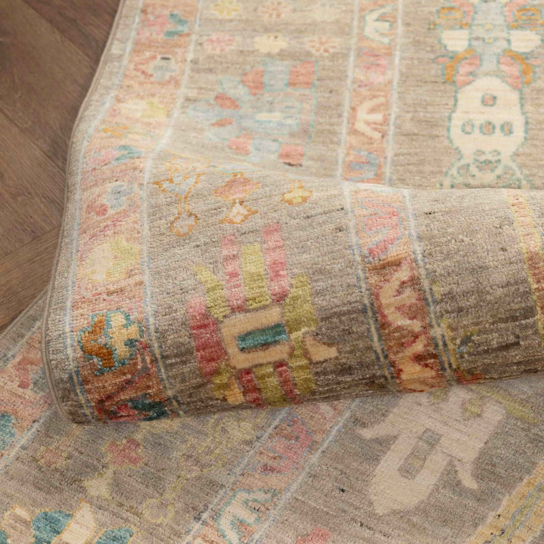 שטיח אושק 00 אפור פסטל 243*176 | Oushak