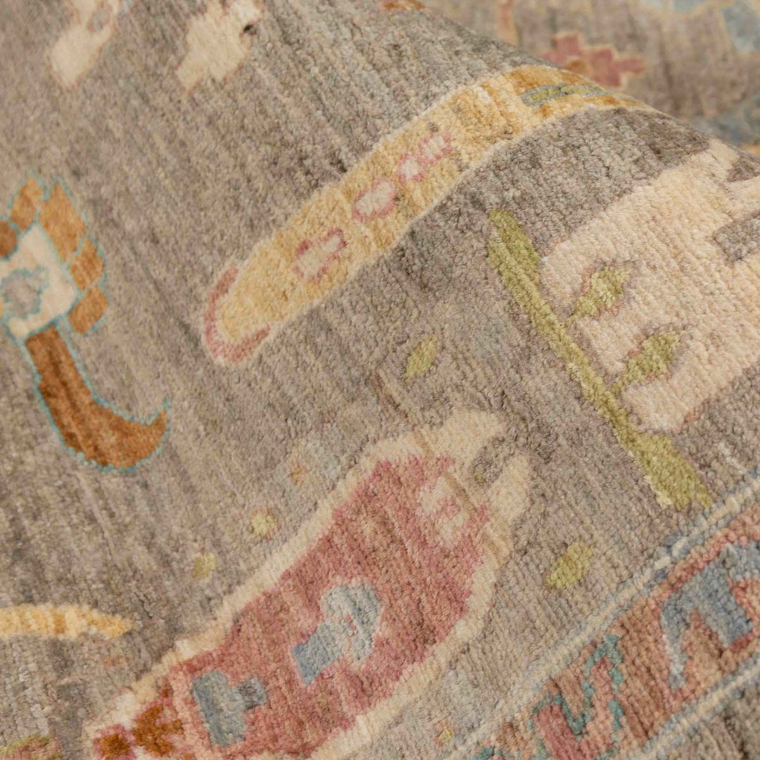 שטיח אושק 00 אפור פסטל 243*176 | Oushak