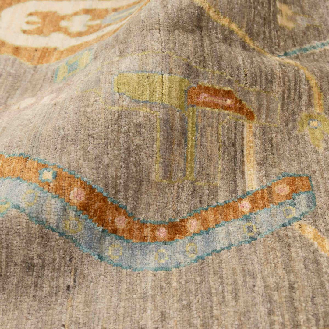 שטיח אושק 00 אפור פסטל 243*176 | Oushak