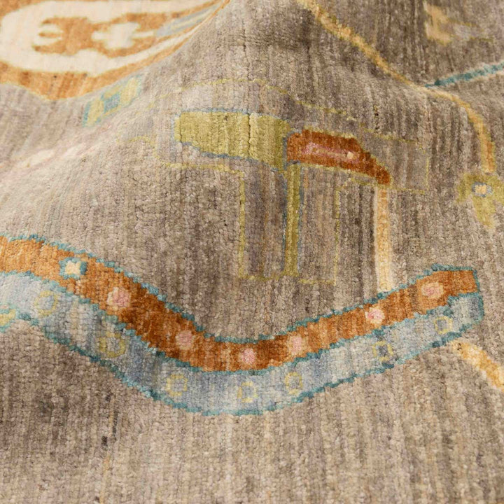 שטיח אושק 00 אפור פסטל 243*176 | Oushak